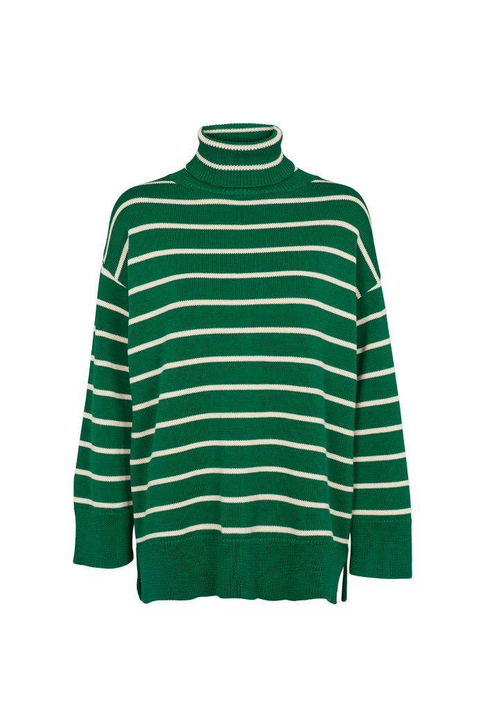 Basic Apparel Winie T-Sweater Sweaters 656 Green jacket / Birch